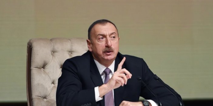 Azerbaycan Cumhurbaşkanı Aliyev açıkladı. Evim de malım da batsın Karabağ kurtarılsın