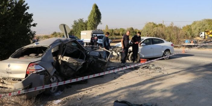 Elazığ'da trafik kazasında 2 kişi ağır yaralandı