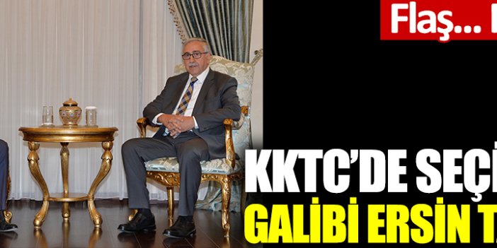 Ersin Tatar Kuzey Kıbrıs Türk Cumhuriyeti'nin yeni Cumhurbaşkanı oldu