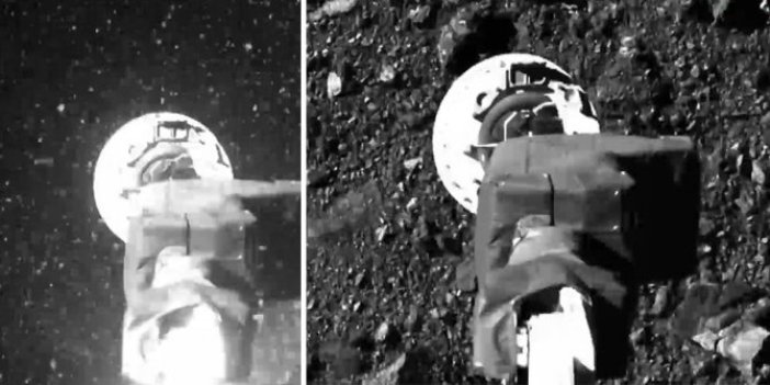 NASA'nın Bennu göktaşına gönderdiği OSIRIS-REx'ten yeni görüntüler. Gezegen henüz buna hazır değil