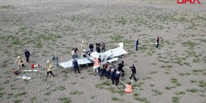 Valilik'ten düşen uçakla ilgili açıklama