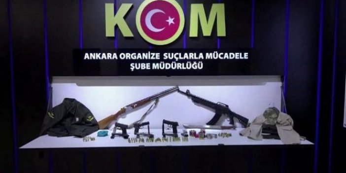 Ankara'da silahlı suç örgütüne operasyon: 11 kişi gözaltına alındı