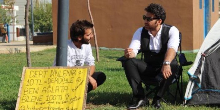 Günün en yaratıcı haberi Diyarbakır’dan geldi. Sivaslı genç dünya turu yapmanın yolunu böyle buldu