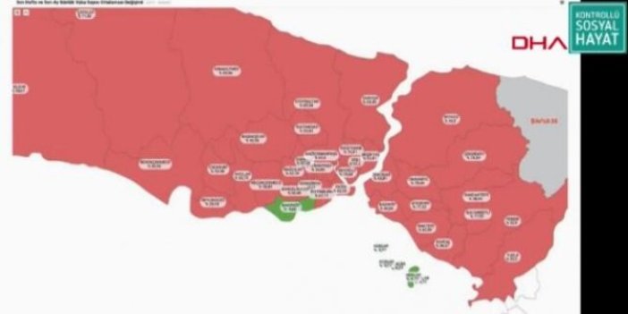 İstanbul’da koronanın patladığı 8 ilçe. Bu bölgede virüs kol geziyor. Sağlık Bakanı Fahrettin Koca tek tek saydı.