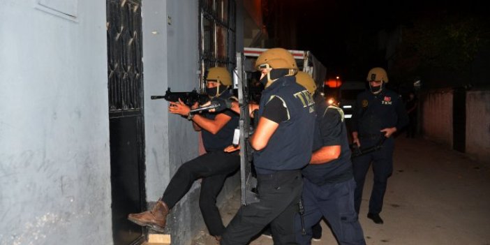 Adana'da PKK'ya  şafak baskını