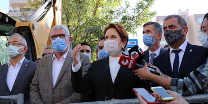 Meral Akşener depremin vurduğu İzmir'de