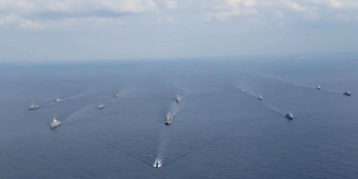 Mavi Balina-2020 tatbikatı Doğu Akdeniz'de devam ediyor