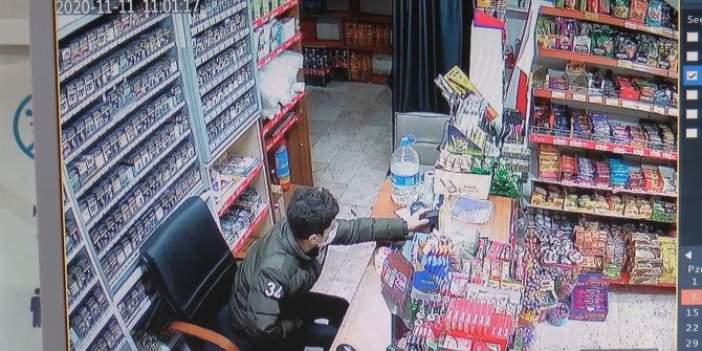 Sakarya'daki market sahibine hırsızlık şoku. İşe yeni aldığı adama 1 saat yetti