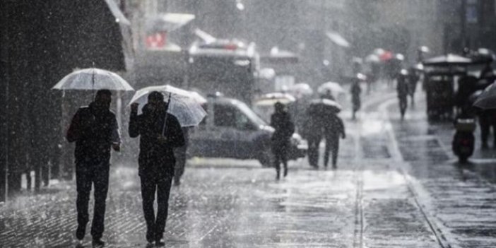 Meteoroloji uyardı. Sağanak yağış geliyor