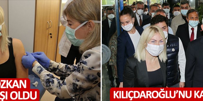 Akdeniz Üniversitesi Rektörü Özlenen Özkan önce aşı oldu, sonra CHP lideri Kılıçdaroğlu'nu karşıladı