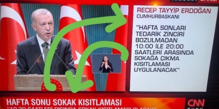 Cumhurbaşkanı Erdoğan açıkladı, televizyon kanallarını karmaşa sardı