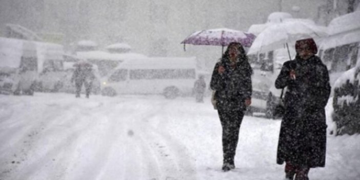 Meteoroloji il il uyardı. Kar ve yağmur birlikte geliyor