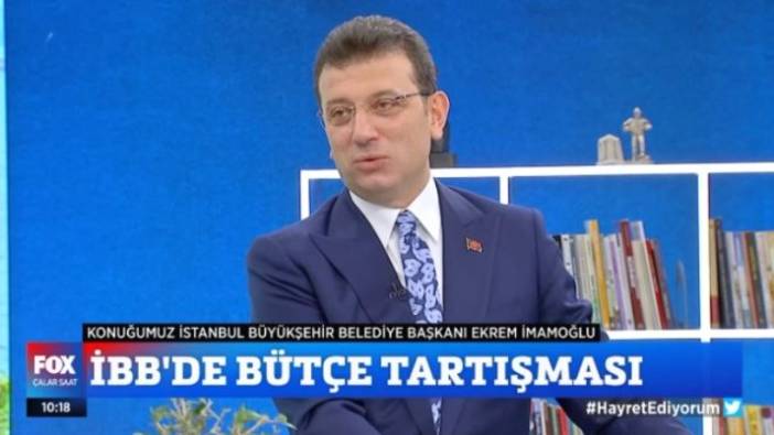 Ekrem İmamoğlu, Tevfik Göksu'ya neden üzüldüğünü İsmail Küçükkaya'ya açıkladı