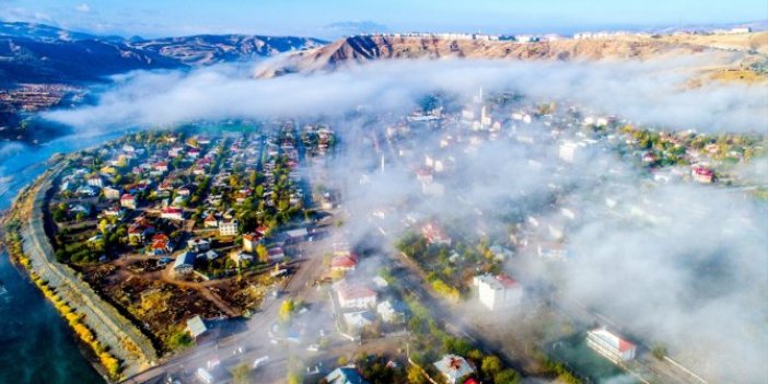 Elazığ Palu'dan müthiş görüntüler