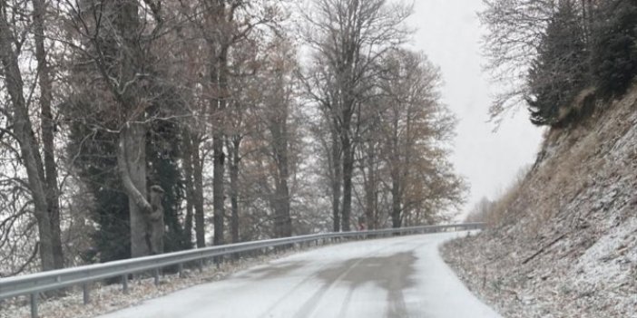 Yedigöller yolu ulaşıma kapandı