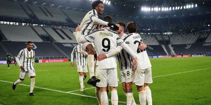 Juventus son dakikada sevindi