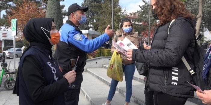 Çorumlu kadınlara KADES hakkında bilgi verildi