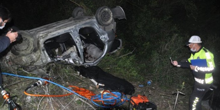 Aydın'da takla atan otomobilin sürücüsü hayatını kaybetti