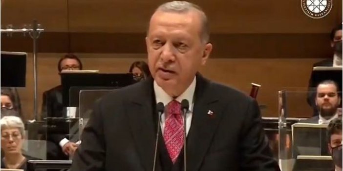 Cumhurbaşkanı Erdoğan, Senfoni Orkestrası binası açılışında konuştu
