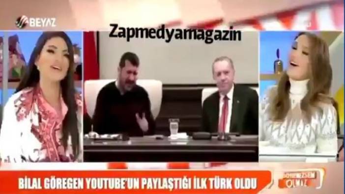 Seren Serengil Cumhurbaşkanı Erdoğan ve Bilal Göregen’in videosunu gerçek sanınca olanlar oldu, sunucu da durumu toparlayamadı