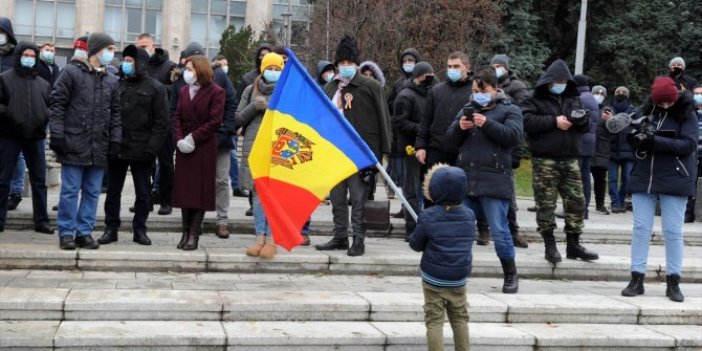 Moldova’da 'Cumhurbaşkanlığı yetki' protestosu