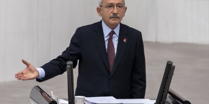 CHP lideri Kılıçdaroğlu Meclis'te açıkladı