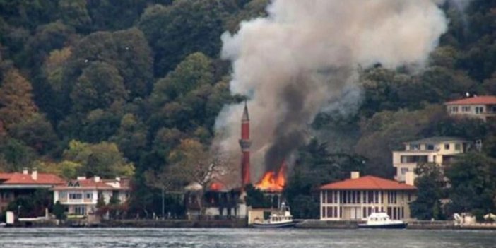 Vaniköy Camii’ndeki yangında kusurlu belli oldu