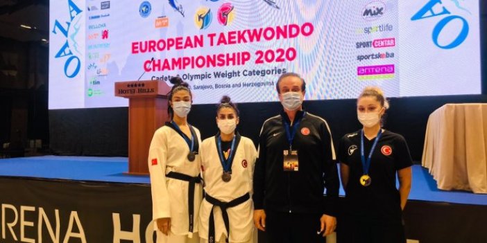 Avrupa Tekvando Şampiyonası’nda 3 madalya millerimizin oldu