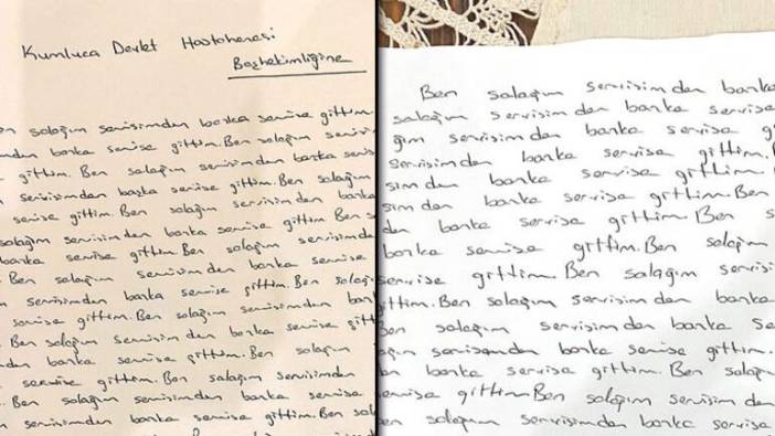 2 hemşireye 500 kez ben salağım yazdırmıştı: Sağlık Bakanlığı'ndan son dakika açıklaması geldi