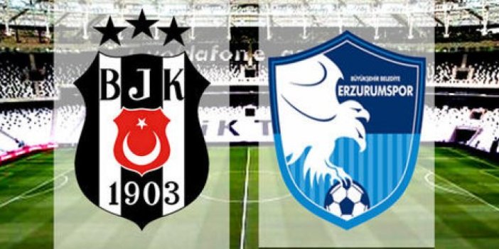 Beşiktaş,  BB Erzurumspor'u farklı geçti. Avantajı eline aldı