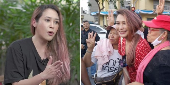 Taylandlı muhalif aktriste vatana ihanet suçlaması