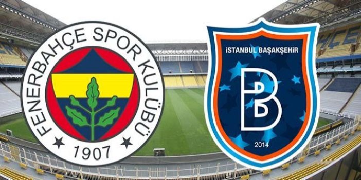 Fenerbahçe - Medipol Başakşehir canlı maç anlatımı