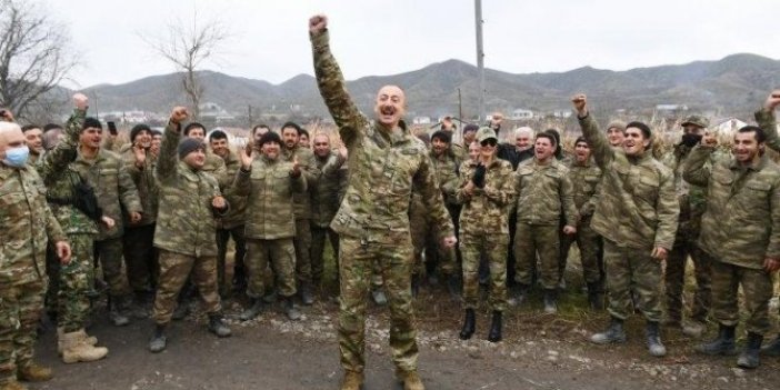 Aliyev'den Gubadlı şehrine zafer ziyareti