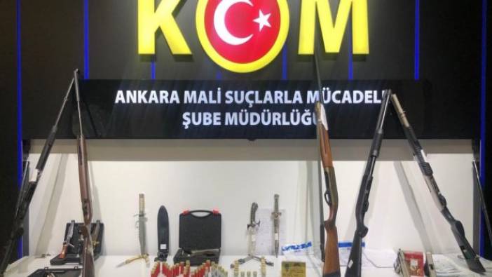 Ankara'da tefeci operasyonu (26 Aralık 2020)