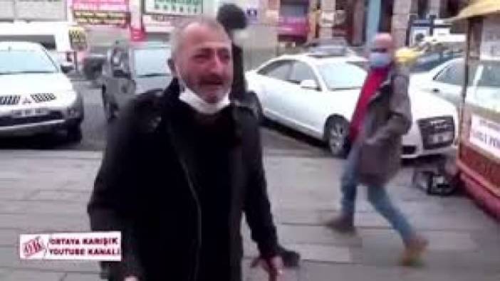 Bir taraf lüks şatafat içinde yaşarken bir taraf açlıktan ağlıyor. Simit yiyen adamın gözyaşları.