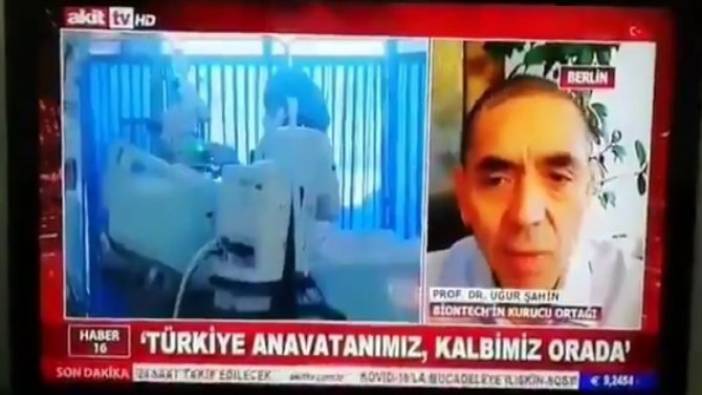 Akit TV spikerinden korona aşısını bulan Türkçe konuşan Prof. Uğur Şahin'e çirkin yorum