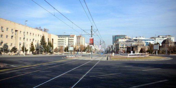 Kayseri’de korona virüs sessizliği