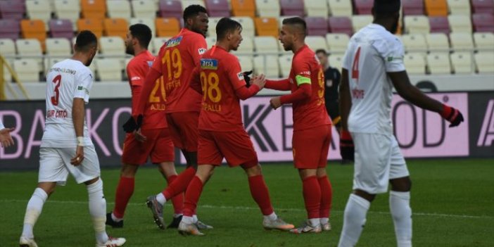 Malatya'da gol çok kazanan yok