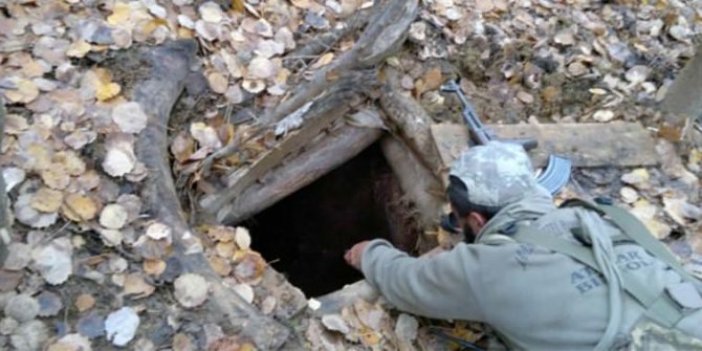 İçişleri Bakanlığı açıkladı. Teröristlerin sığınaklarında ele geçirildi