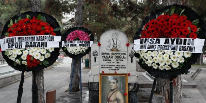 Milli güreşçi Yaşar Doğu vefat yıldönümünde anıldı