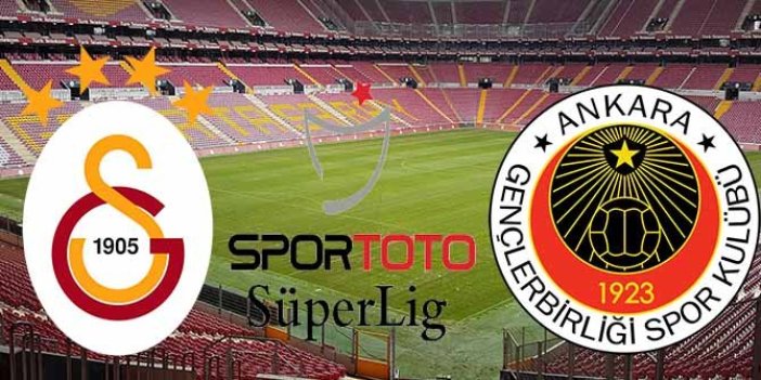 Galatasaray Gençlerbirliği'ne 6 gol attı