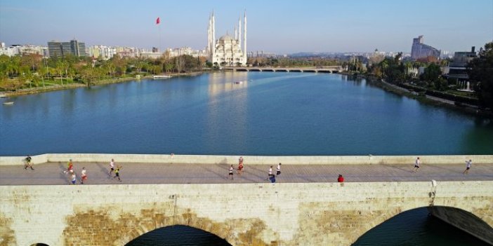 5 Ocak Adana Kurtuluş Yarı Maratonu sona erdi
