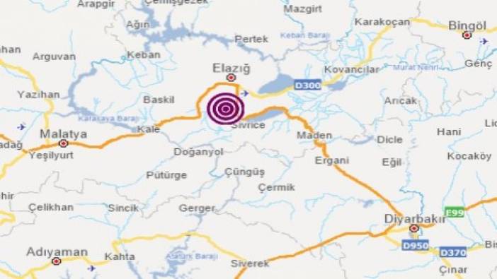 Elazığ'da deprem (11 Ocak 2021)