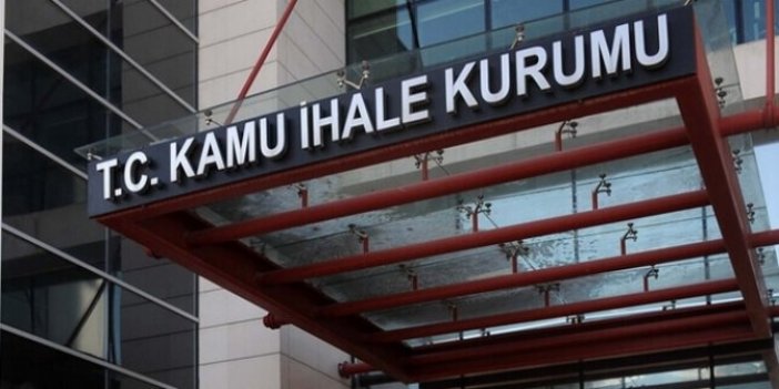 Kamu İhale Kurumu detayları açıkladı