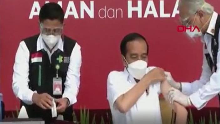 Endonezya Çin aşısı CoronaVac’ı uygulayan ilk ülke oldu