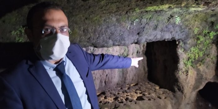 Mersin'de Tarihi kaya mezarlar ortaya çıktı
