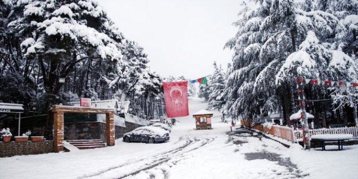İstanbul beyaza büründü