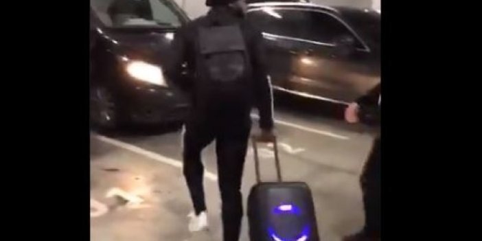 N'Koudou'nun Galatasaray maçı sonrası dansı damga vurmuştu. Taşıdığını herkes bavul zannetti ne olduğu ortaya çıktı