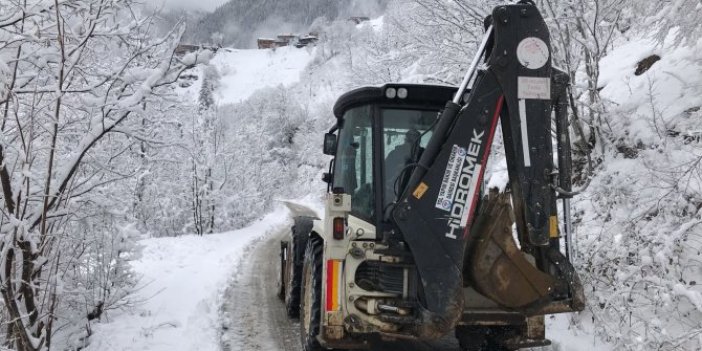 Karadeniz’de kar esareti. 458 köy yolu kapandı