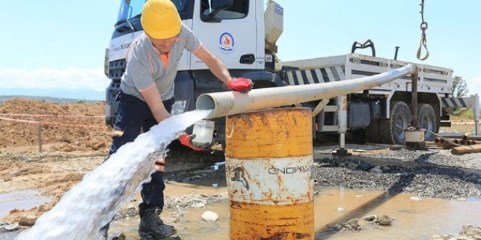 İçme suyuna sondaj takviyesi